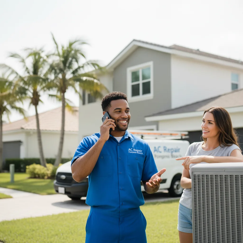 AC Repair Pompano Beach customer support in Sultan
